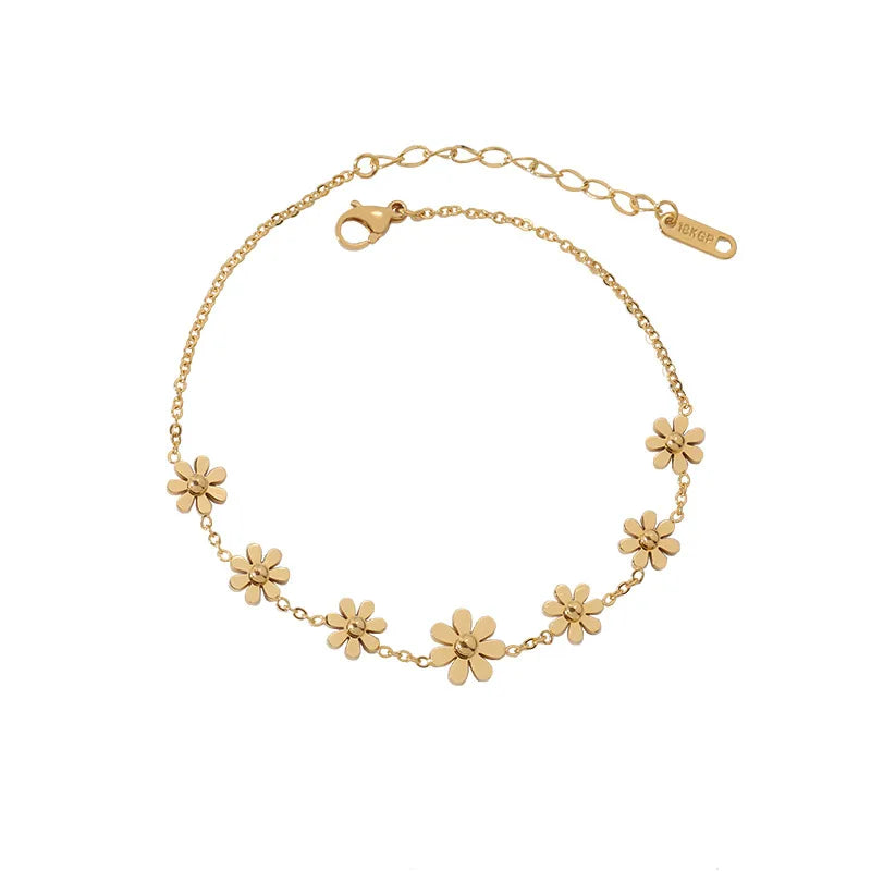 Joyería de Tobillo Flor
