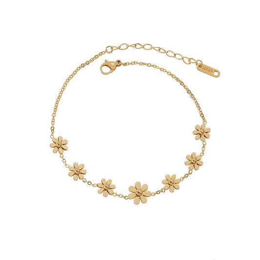 Joyería de Tobillo Flor
